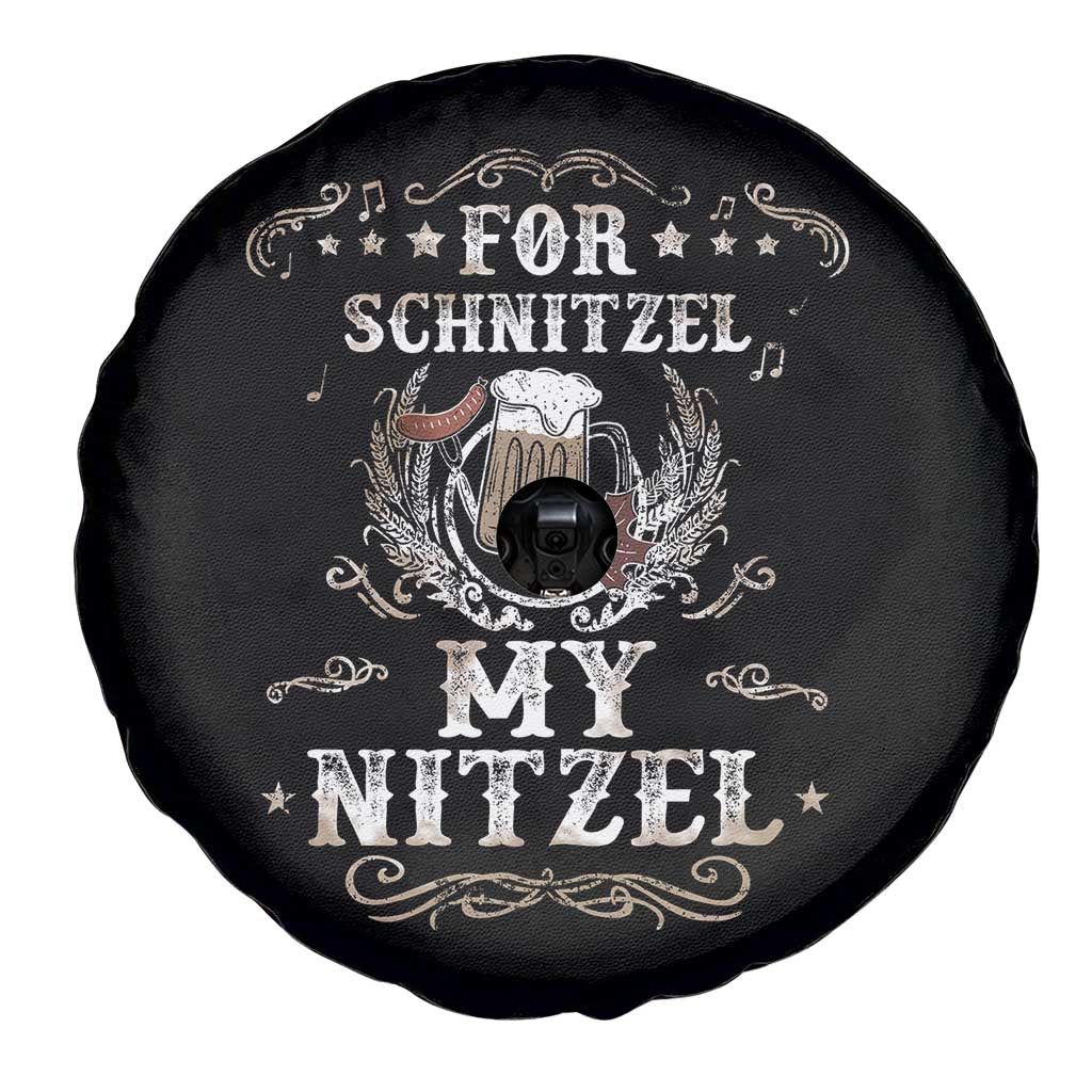 Funny Oktoberfest Spare Tire Cover For Schnitzel My Nitzel Octoberfest German Beer Wurst TS10 Print Your Wear