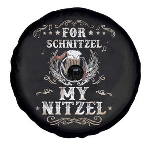 Funny Oktoberfest Spare Tire Cover For Schnitzel My Nitzel Octoberfest German Beer Wurst TS10 Print Your Wear
