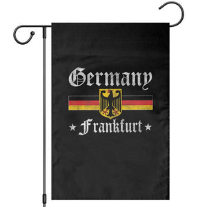 Germany Frankfurt Garden Flag Retro Vintage German Flag Tourist Souvenir Gift TS10 Black Print Your Wear
