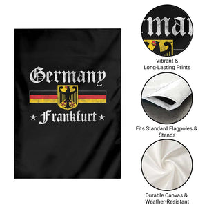 Germany Frankfurt Garden Flag Retro Vintage German Flag Tourist Souvenir Gift TS10 Print Your Wear