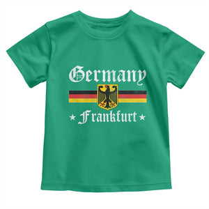 Germany Frankfurt Toddler T Shirt Retro Vintage German Flag Tourist Souvenir Gift TS10 Irish Green Print Your Wear