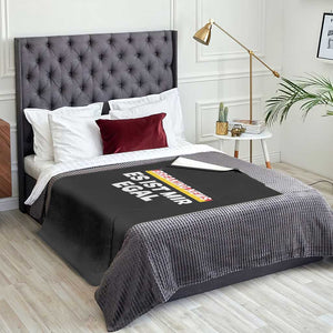 Funny German Saying Throw Blanket Sarcastic Humor Meme Es Ist Mir Egal Germany Flag TS10 Print Your Wear