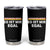Funny German Saying Tumbler Cup Sarcastic Humor Meme Es Ist Mir Egal Germany Flag TS10 Black Print Your Wear