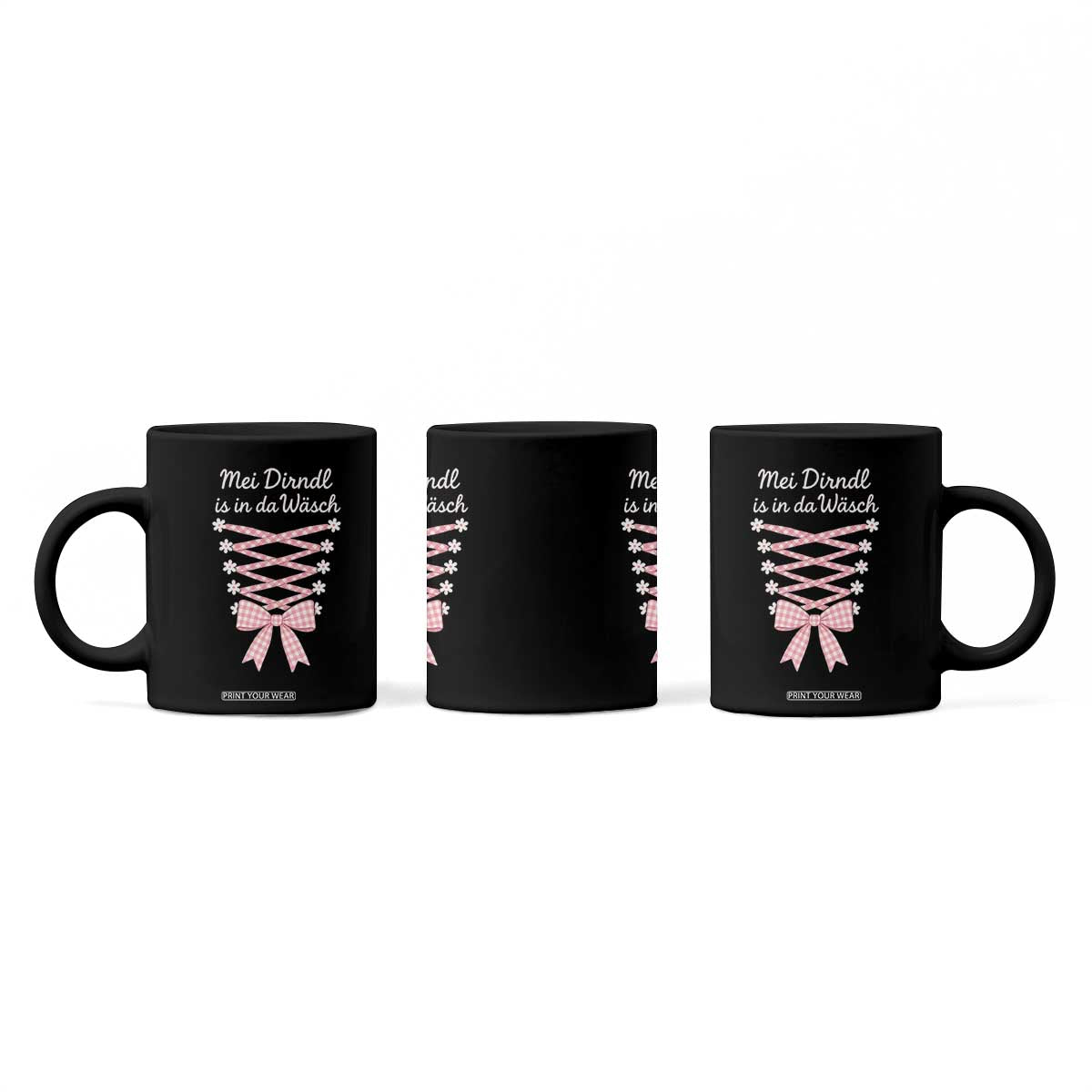 Oktoberfest Dirndl Costume Coffee Mug Funny German Bavarian Octoberfest Festival TS10 Print Your Wear