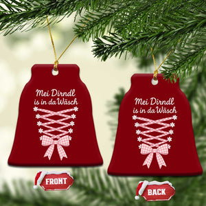 Oktoberfest Dirndl Costume Ceramic Ornament Funny German Bavarian Octoberfest Festival TS10 Print Your Wear