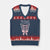 Oktoberfest Dirndl Costume V-Neck Knit Sweater Vest Funny German Bavarian Octoberfest Festival TS10 Navy Red Print Your Wear