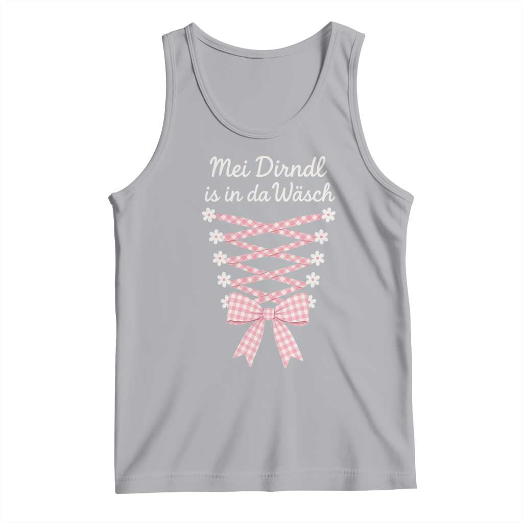 Oktoberfest Dirndl Costume Tank Top Funny German Bavarian Octoberfest Festival TS10 Athletic Heather Print Your Wear