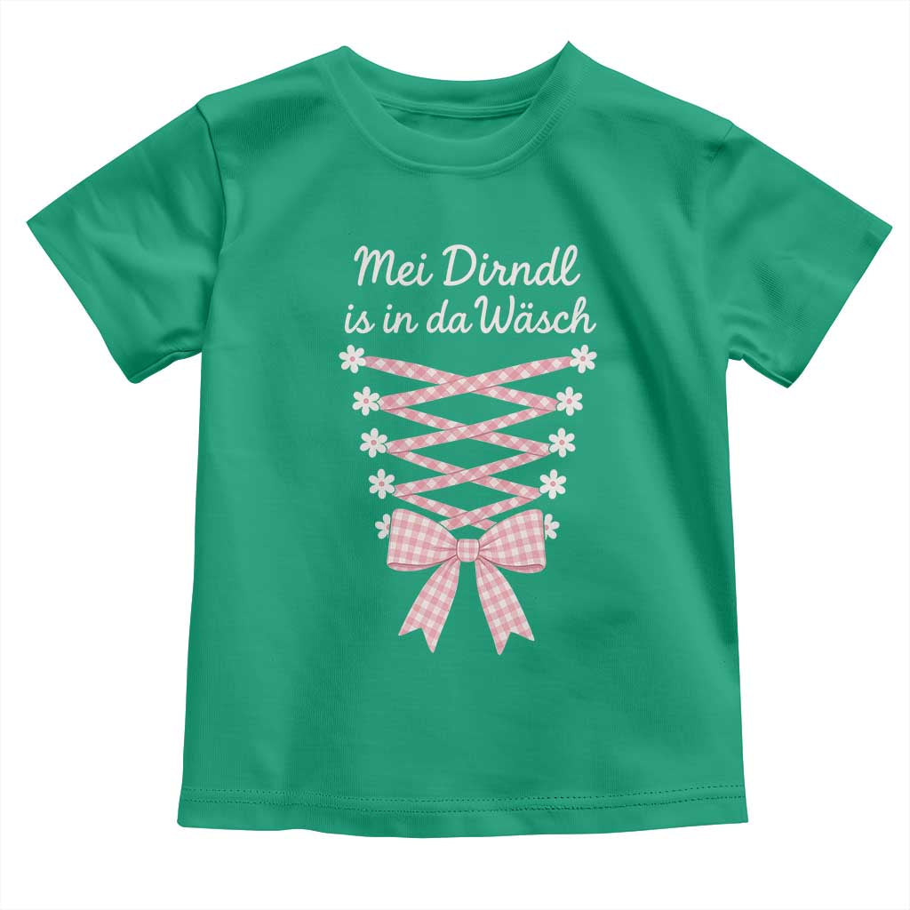 Oktoberfest Dirndl Costume Toddler T Shirt Funny German Bavarian Octoberfest Festival TS10 Irish Green Print Your Wear