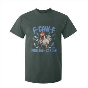 F-Caw-F Prostate Cancer Awareness Chicken T Shirt For Kid Funny Blue Ribbon Support