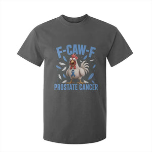 F-Caw-F Prostate Cancer Awareness Chicken T Shirt For Kid Funny Blue Ribbon Support