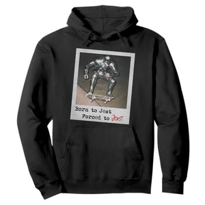 Knights Meme Hoodie Born to Jest Forced to Joust TS10 Black Print Your Wear
