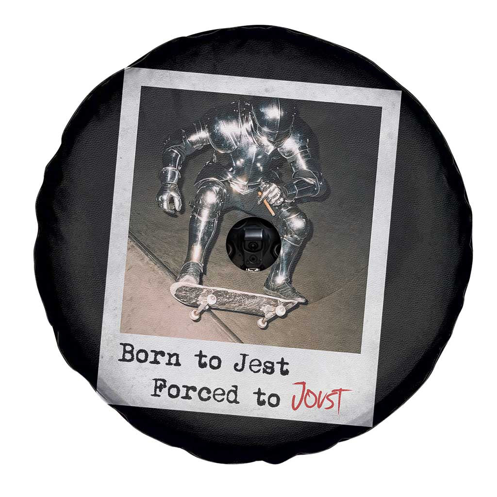 Knights Meme Spare Tire Cover Born to Jest Forced to Joust TS10 Print Your Wear