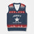 Jerry Makes Me Drink V-Neck Knit Sweater Vest Hilarious I Love Dallas TS10 Navy Red Print Your Wear