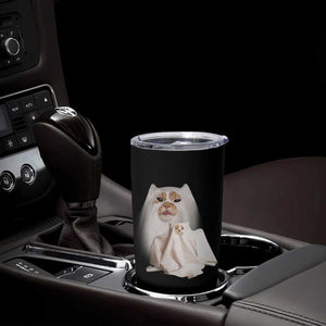 Funny Halloween Ghost Cat Meme Tumbler Cup TS10 Print Your Wear