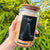 Cat Halloween Glass Can Spooky Season Ghost Kitten Haunted Mansion TS10 Black Print Your Wear