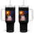 Wizard Cat Tumbler With Handle Weird Funny Retro Halloween Orange Cat Meme TS10 One Size: 40 oz Black Print Your Wear