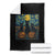 Cat Starry Night Throw Blanket Funny Cat Lover Gifts Halloween Van Gogh - Print Your Wear