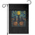 Cat Starry Night Garden Flag Funny Cat Lover Gifts Halloween Van Gogh TS10 Black Print Your Wear