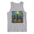 Cat Starry Night Tank Top Funny Cat Lover Gifts Halloween Van Gogh TS10 Athletic Heather Print Your Wear