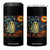 Funny Halloween Ghost Cat 4 in 1 Can Cooler Tumbler Starry Night Van Gogh Cat Lover Gifts TS10 One Size: 16 oz Black Print Your Wear