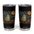 Funny Halloween Ghost Cat Tumbler Cup Starry Night Van Gogh Cat Lover Gifts TS10 Black Print Your Wear