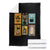 Black Cat Pumpkin Throw Blanket Retro Halloween Ghots Cat Stamp - Print Your Wear