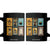 Black Cat Pumpkin Coffee Mug Retro Halloween Ghots Cat Stamp TS10 Black Print Your Wear