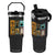 Black Cat Pumpkin Flip Straw Tumbler Retro Halloween Ghots Cat Stamp TS10 One Size: 30 oz Black Print Your Wear