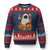 Vintage Halloween Ghost Cat Ugly Christmas Sweater Groovy Floral Cute Black Cat Ghost Fall Pumpkin TS10 Navy Red Print Your Wear