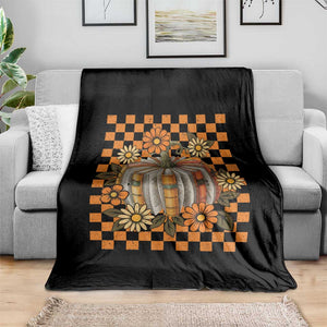 Book Pumpkin Throw Blanket Fall Halloween Book Lover Bookish Gift TS10 Print Your Wear