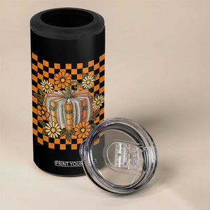Book Pumpkin 4 in 1 Can Cooler Tumbler Fall Halloween Book Lover Bookish Gift TS10 Print Your Wear