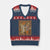 Book Pumpkin V-Neck Knit Sweater Vest Fall Halloween Book Lover Bookish Gift TS10 Navy Red Print Your Wear