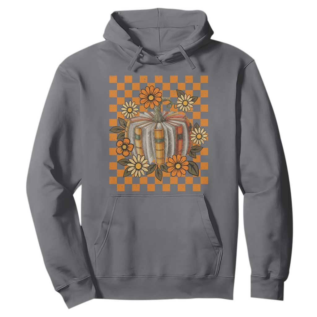 Book Pumpkin Hoodie Fall Halloween Book Lover Bookish Gift TS10 Charcoal Print Your Wear