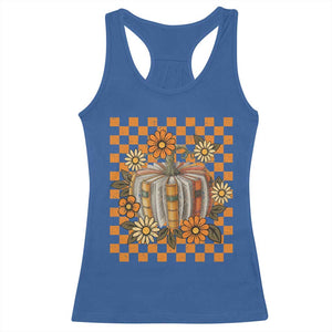 Book Pumpkin Racerback Tank Top Fall Halloween Book Lover Bookish Gift TS10 Royal Blue Print Your Wear