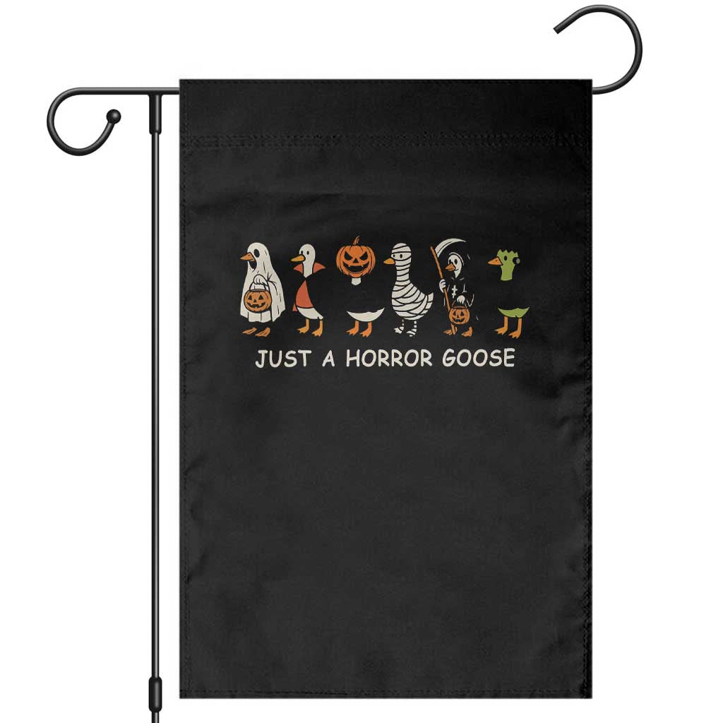 Halloween Funny Goose Garden Flag Spooky Season 90s Horror Movie TS10 Black Print Your Wear