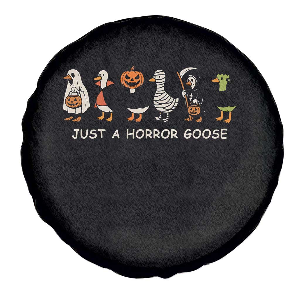 Halloween Funny Goose Spare Tire Cover Spooky Season 90s Horror Movie TS10 Print Your Wear