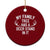 Hunting Ceramic Ornament My Family Tree Has A Deer Stand In It - Print Your Wear