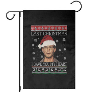 Christmas Jeffrey Dahmer Garden Flag True Crime I Gave You My Heart Christmas TS10 Black Print Your Wear