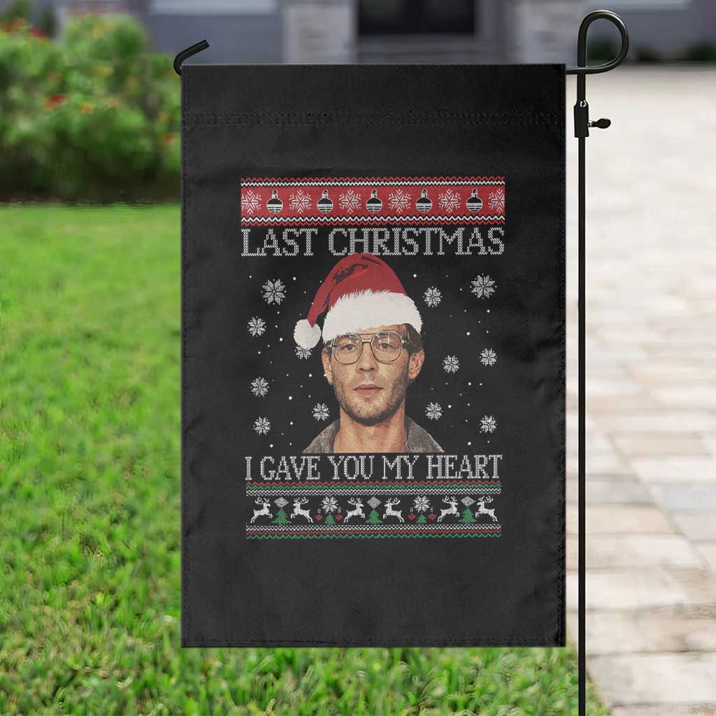 Christmas Jeffrey Dahmer Garden Flag True Crime I Gave You My Heart Christmas TS10 Print Your Wear