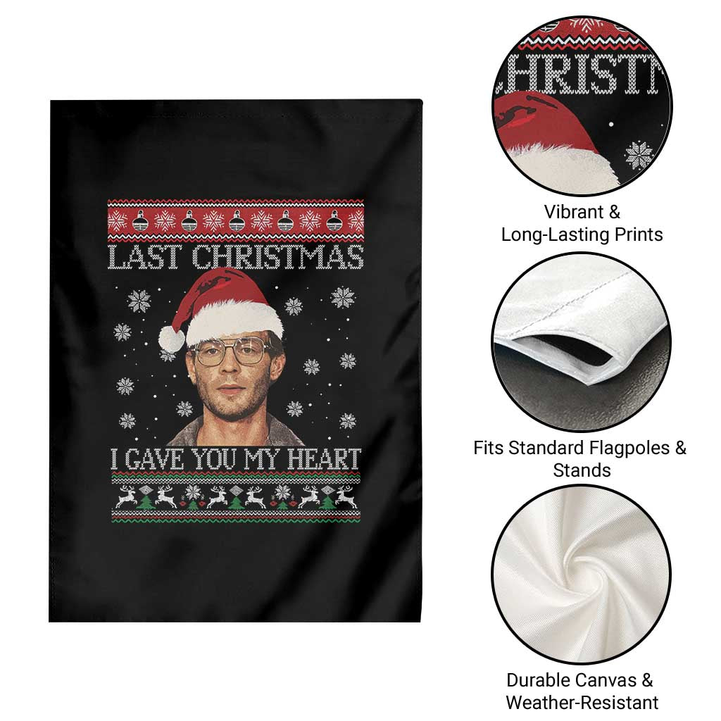 Christmas Jeffrey Dahmer Garden Flag True Crime I Gave You My Heart Christmas TS10 Print Your Wear
