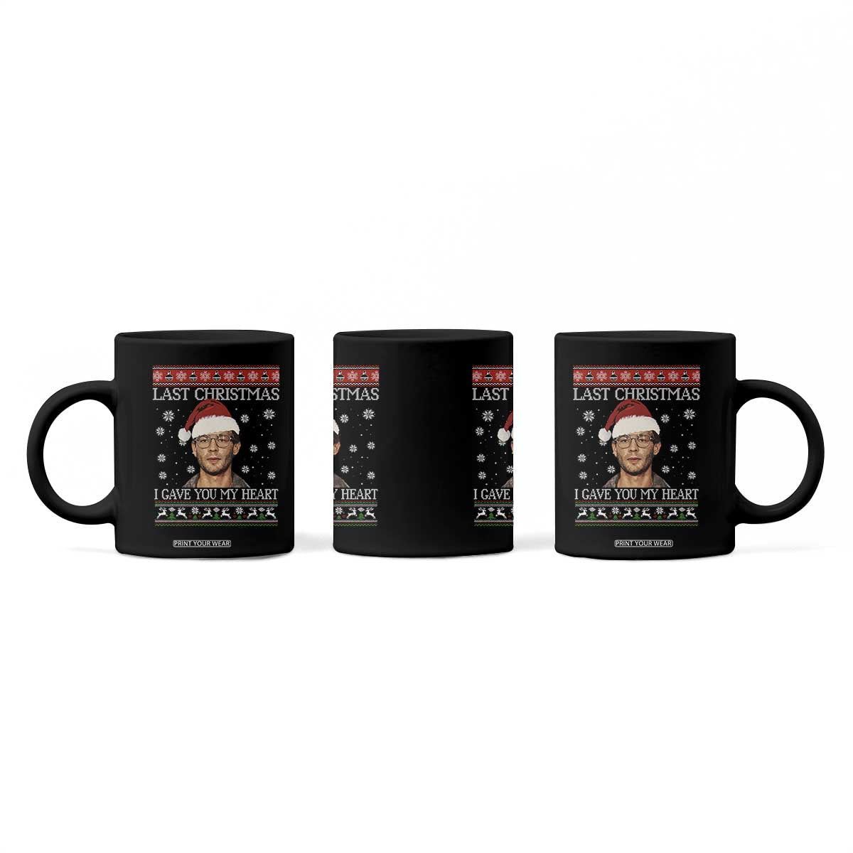 Christmas Jeffrey Dahmer Coffee Mug True Crime I Gave You My Heart Christmas TS10 Print Your Wear