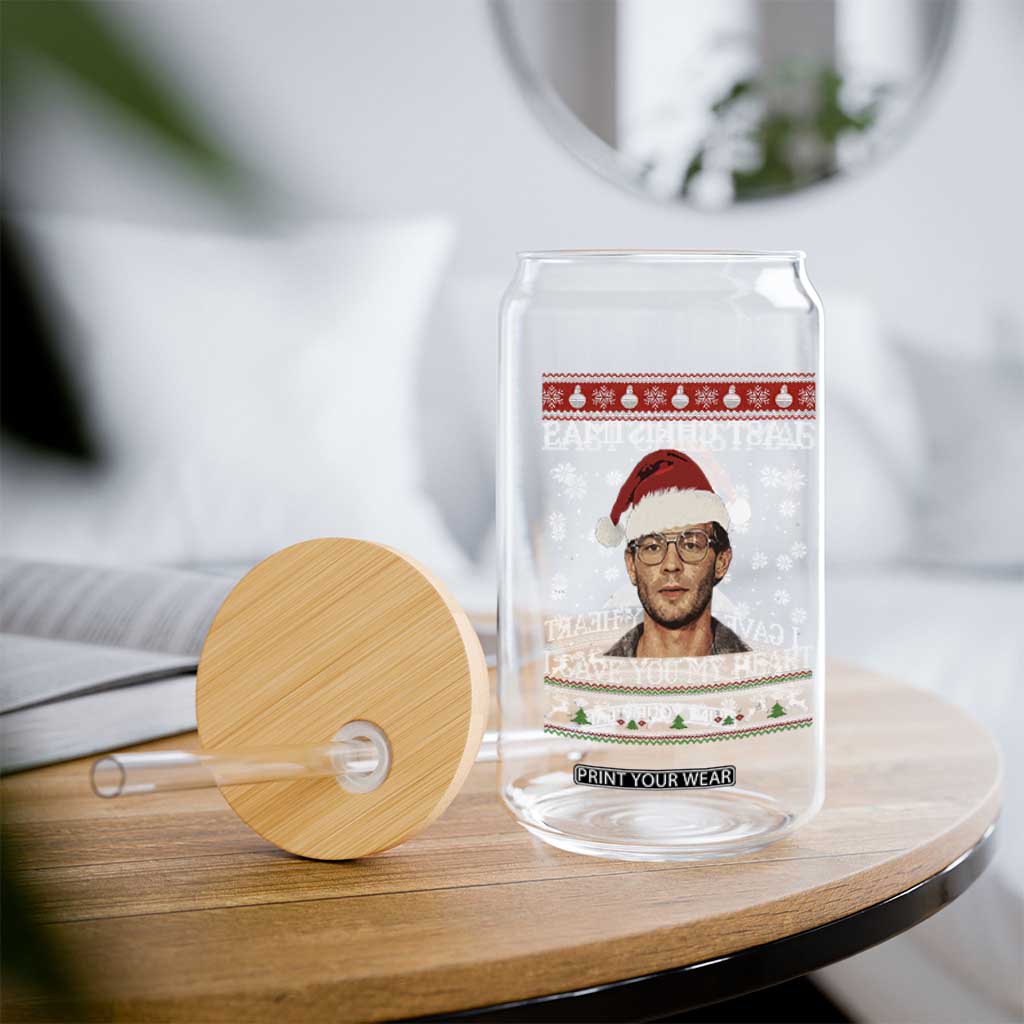 Christmas Jeffrey Dahmer Glass Can True Crime I Gave You My Heart Christmas TS10 Print Your Wear