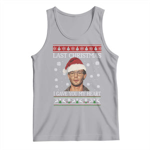Christmas Jeffrey Dahmer Tank Top True Crime I Gave You My Heart Christmas TS10 Athletic Heather Print Your Wear