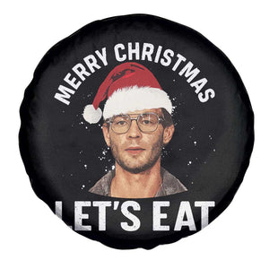 True Crime Ugly Christmas Spare Tire Cover Funny Jeffrey Dahmer Merry Xmas Lets Eat TS10 Print Your Wear