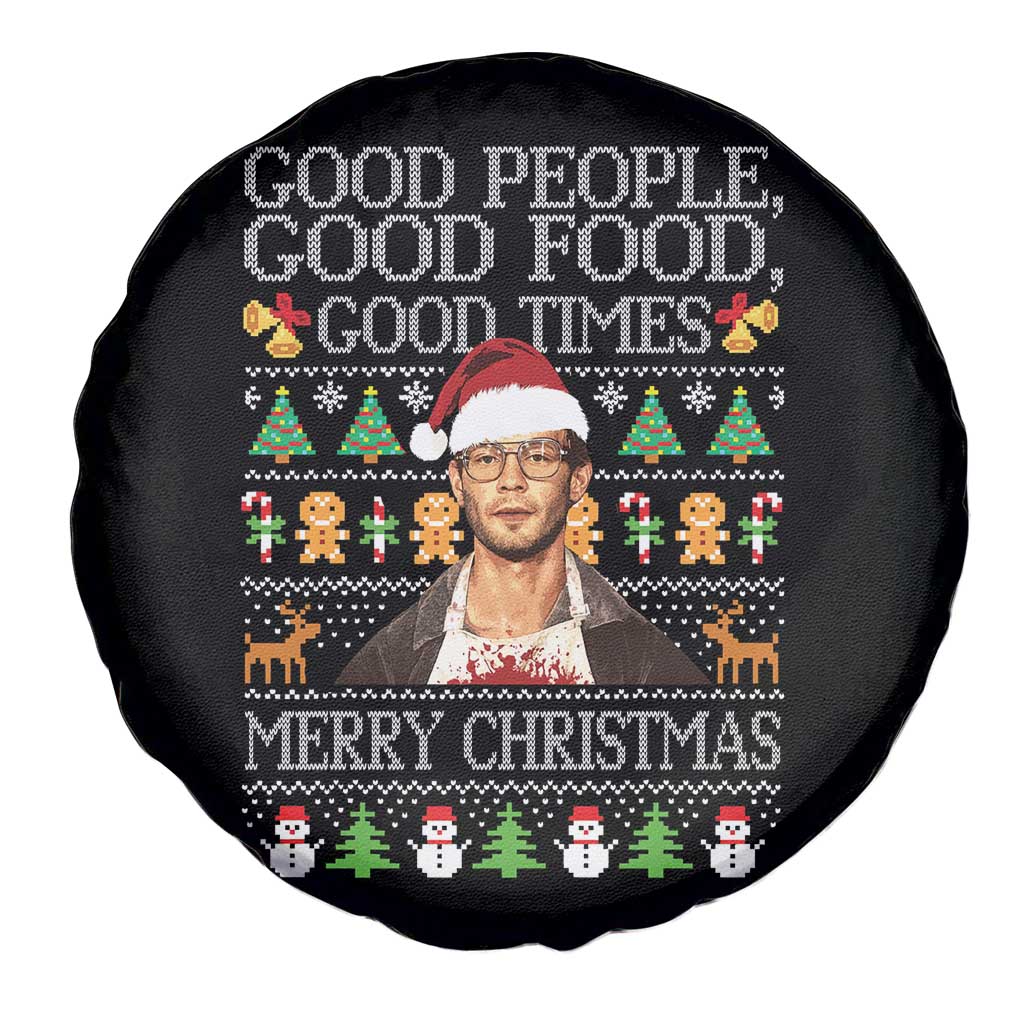True Crime Ugly Christmas Spare Tire Cover Funny Jeffrey Dahmer Good Food Sick Humor TS10 Print Your Wear