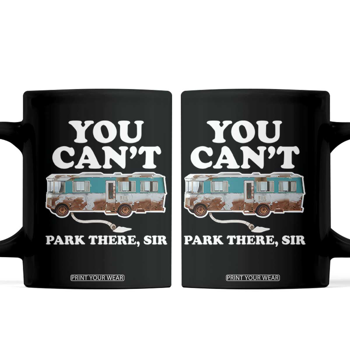 Xmas Movie Coffee Mug The Cousins RV Christmas Vacation Viral Internet Meme TS10 Black Print Your Wear