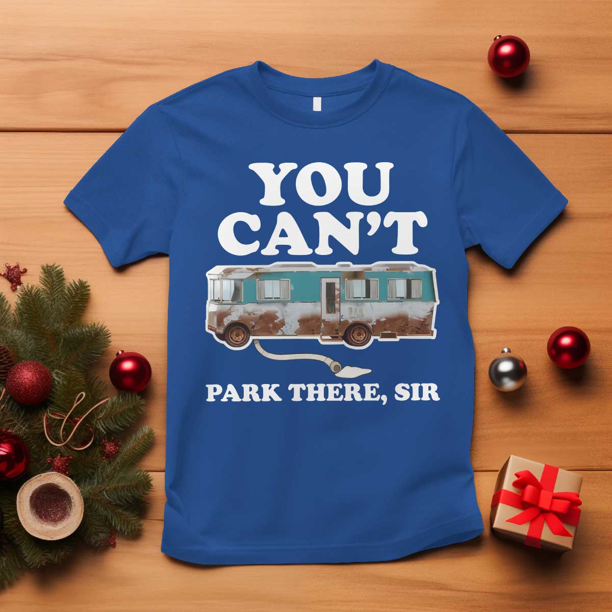 Xmas Movie T Shirt The Cousins RV Christmas Vacation Viral Internet Meme TS10 Royal Blue Print Your Wear