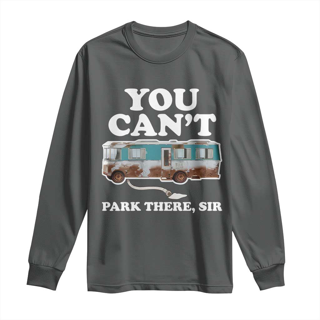 Xmas Movie Long Sleeve Shirt The Cousins RV Christmas Vacation Viral Internet Meme TS10 Dark Heather Print Your Wear