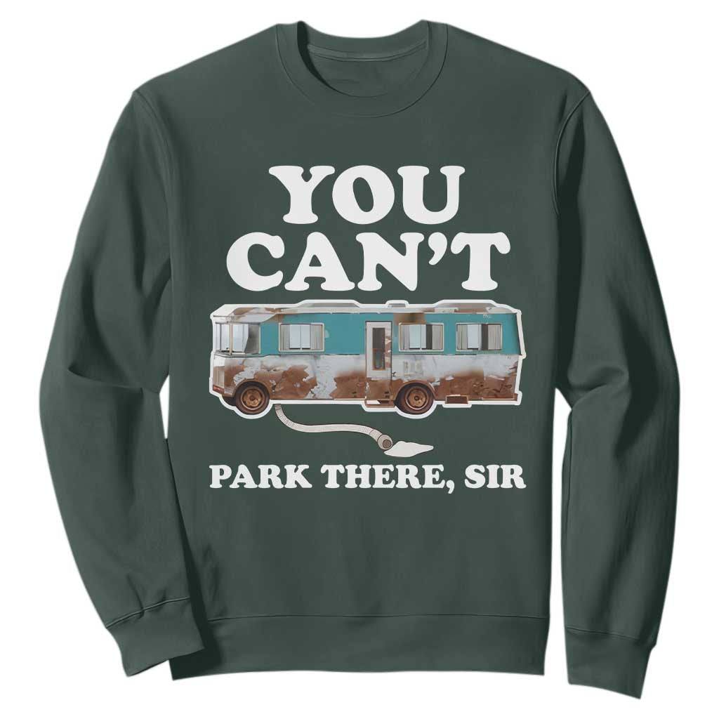 Xmas Movie Sweatshirt The Cousins RV Christmas Vacation Viral Internet Meme TS10 Dark Forest Green Print Your Wear