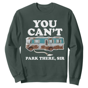 Xmas Movie Sweatshirt The Cousins RV Christmas Vacation Viral Internet Meme TS10 Dark Forest Green Print Your Wear